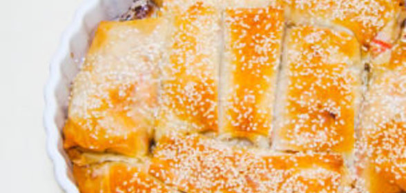 Бутерброды с творогом и овощами