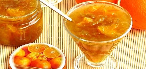 Варенье из ревеня с апельсинами