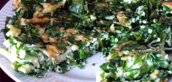 Зеленый пирог