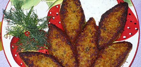 Овощные котлеты с грибами