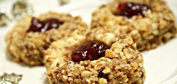 Печенье с повидлом