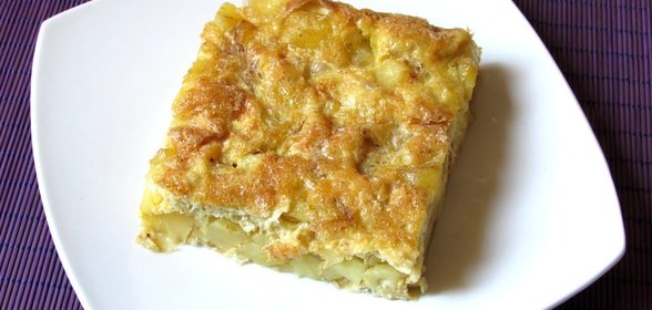 Омлет с картошкой