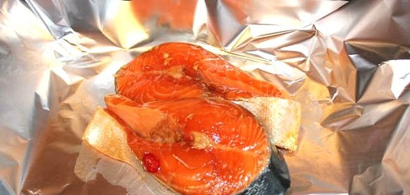 Маринад для лосося в духовке
