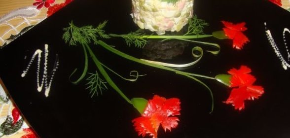 Майонез с маринованными грибами