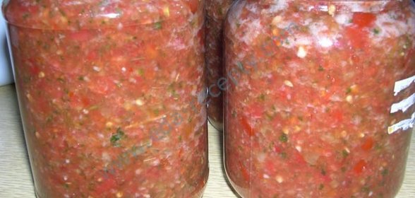 Аджика острая Цветная