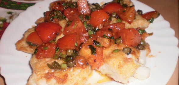 Рыба с томатами