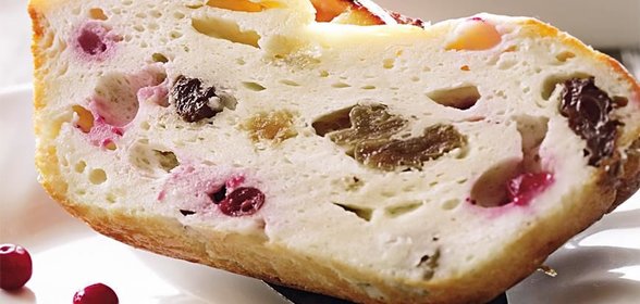 Запеканка с брусникой