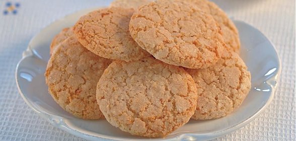 Белое марципановое печенье из Джойя дель Колле