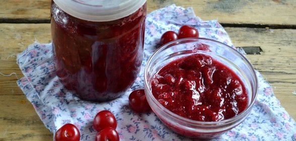 Варенье из вишни без закатки