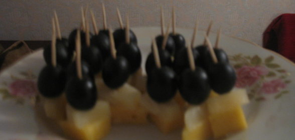 Суп молочный с гренками