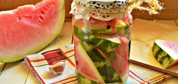 Арбуз консервированный (на зиму)