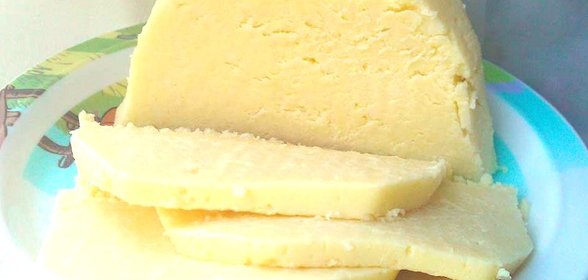 Домашний сыр из кефира и молока