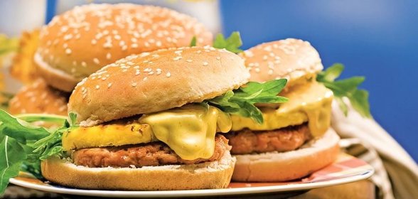 Гамбургеры со сладким перцем