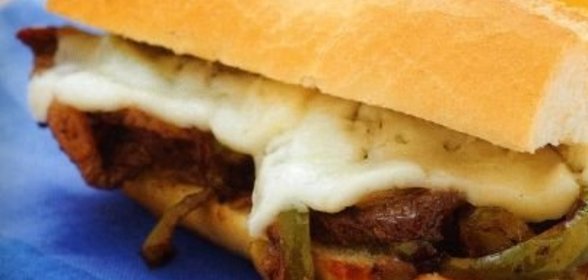 Мясной бургер из багета