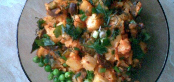 Почки в сметане