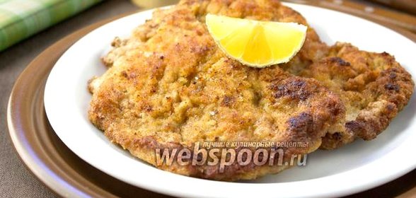 Шницель из свинины