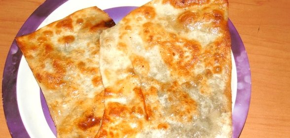 Ленивые чебуреки из лаваша