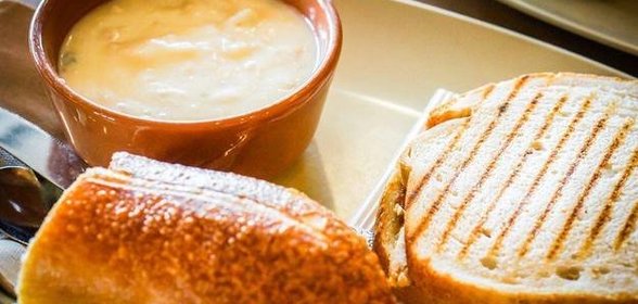 Крем-суп из батата с кокосовым молоком