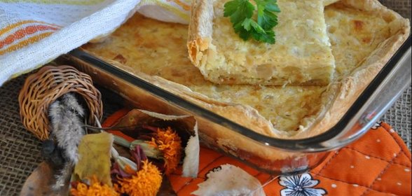 Пирог с капустой