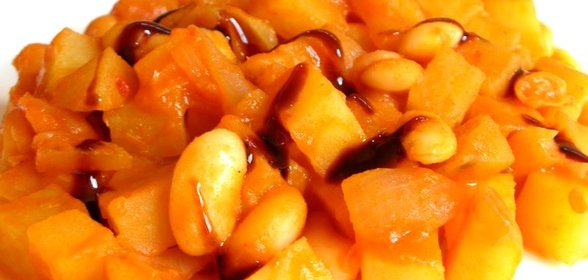 Картошка с фасолью