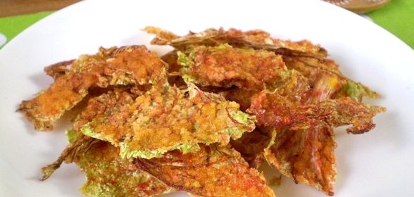 Сыроедческие чипсы