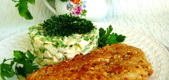 Треска в арахисовой корочке