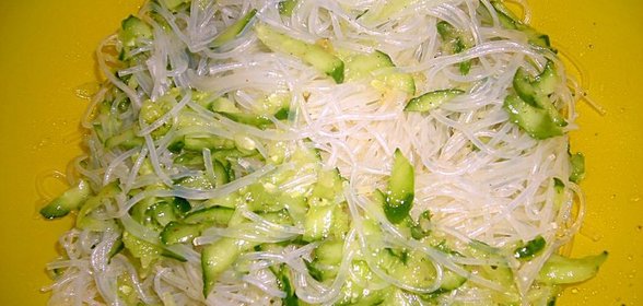 Рисовая лапша по- корейски