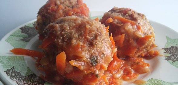 Тефтели из чечевицы