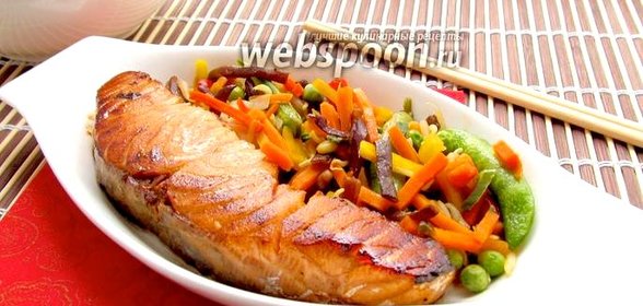 Сёмга в восточном маринаде