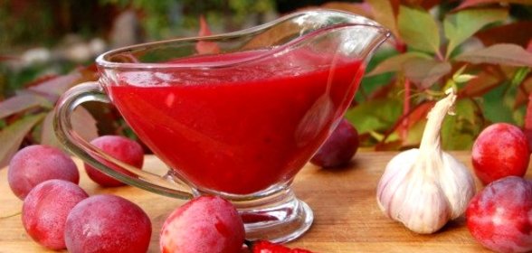 Соус из сливы на зиму