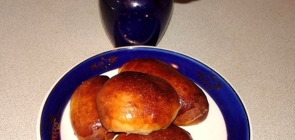 Пирожки с персиком