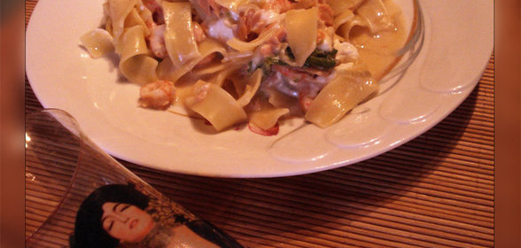 КРЕВЕТКИ в соусе с ФЕТОЙ... или как соус к пасте