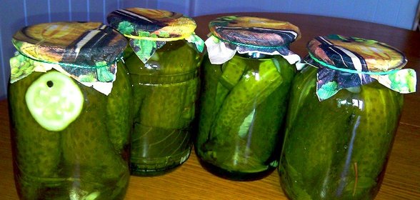 Маринованные огурцы на зиму