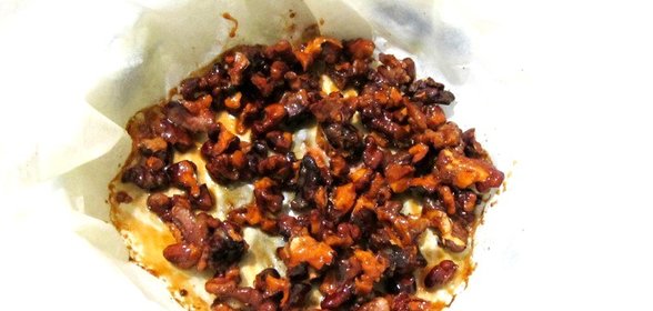 Грецкие орехи с медом
