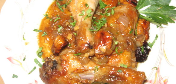 Баклажаны под ореховым соусом