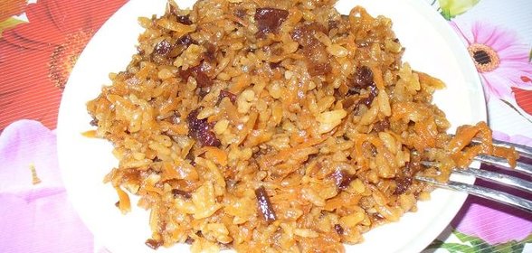 Плов в микроволновке (для занятых)