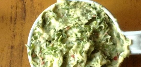 Масло с корешками и зеленью (Kreuterbutter)