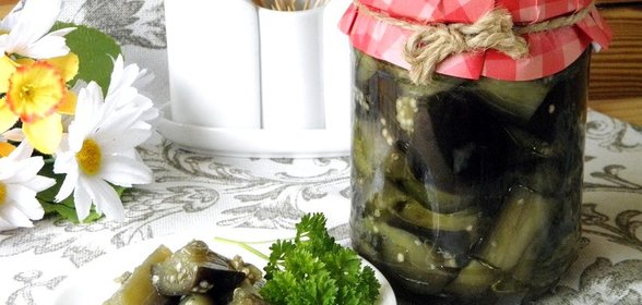 Баклажаны кусочками на зиму