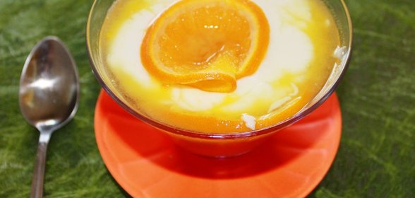 Апельсиновый десерт