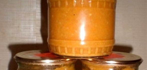 Кабачковая икра через мясорубку на зиму