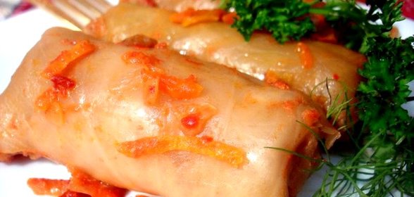 Голубцы со свининой и говядиной