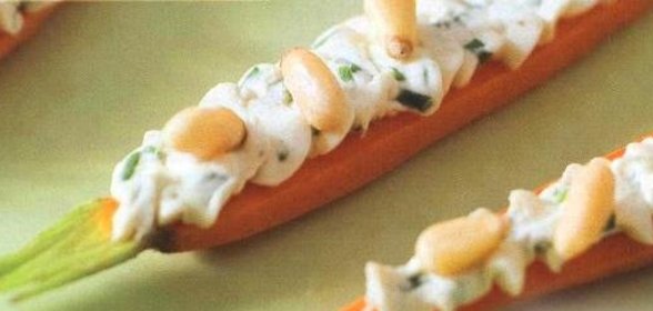 Крудите со сливочным сыром