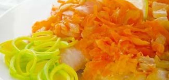 Рыба под апельсиновым маринадом