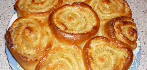 Лимонно-яблочный пирог