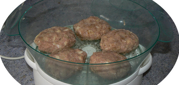 Ленивые голубцы в пароварке