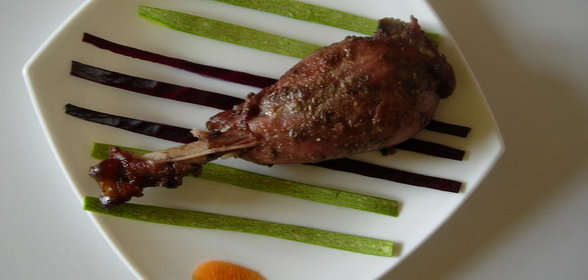 Запеченная пряная курица