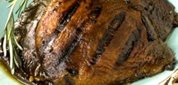 Грибы портобелло на гриле