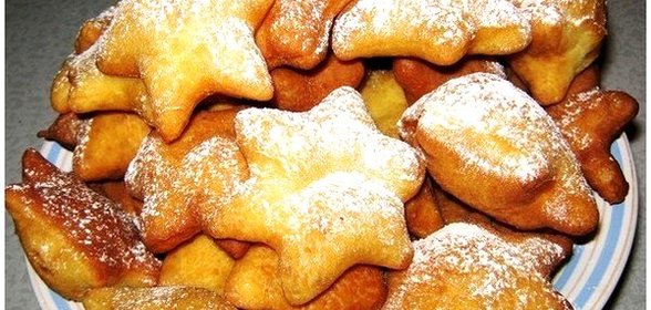 Пышки на скорую руку