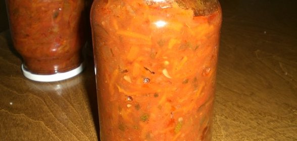 Овощное рагу (загатовка на зиму) вариант