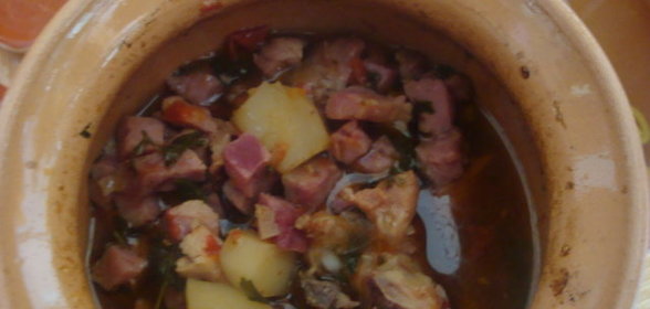 Блинный торт И снова яблоко